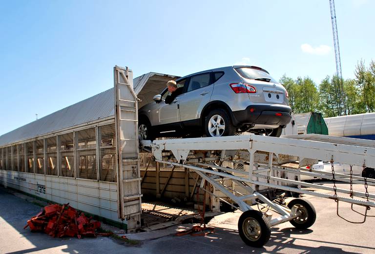 Стоимость транспортировки жд сеткой автомобиля из Белгорода в Новосибирск