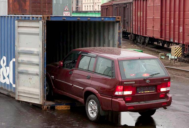 Доставить железнодорожным транспортом автомобиль цены из Оренбурга в Зеленоград